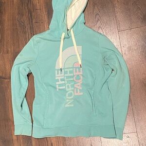 The North Face Light Teal Women's Hoodie